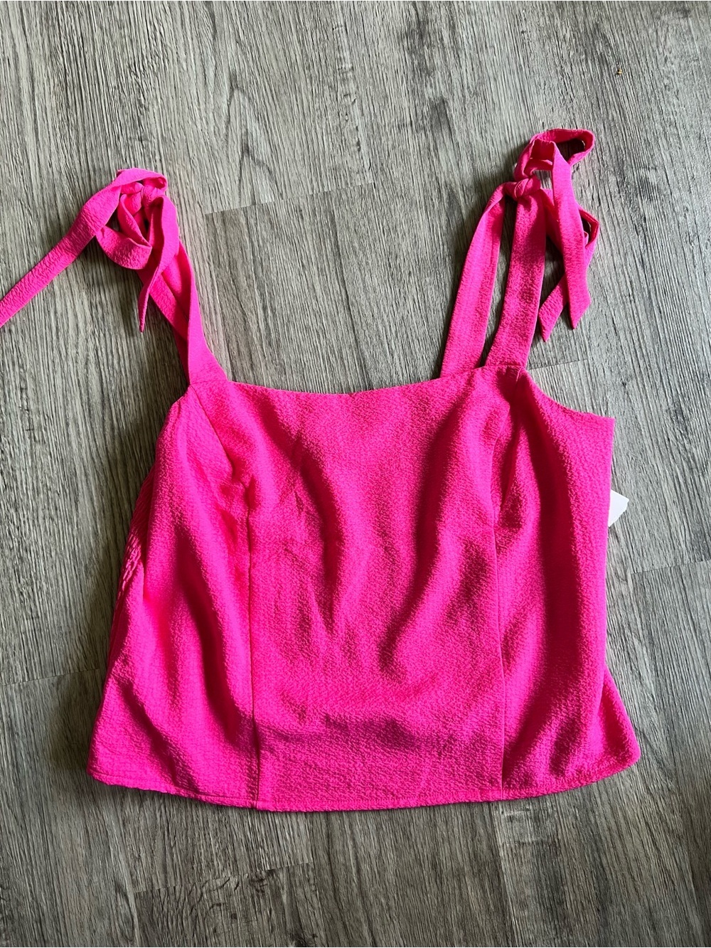 Old Navy Tie-Strap Pink Women's Tank Top